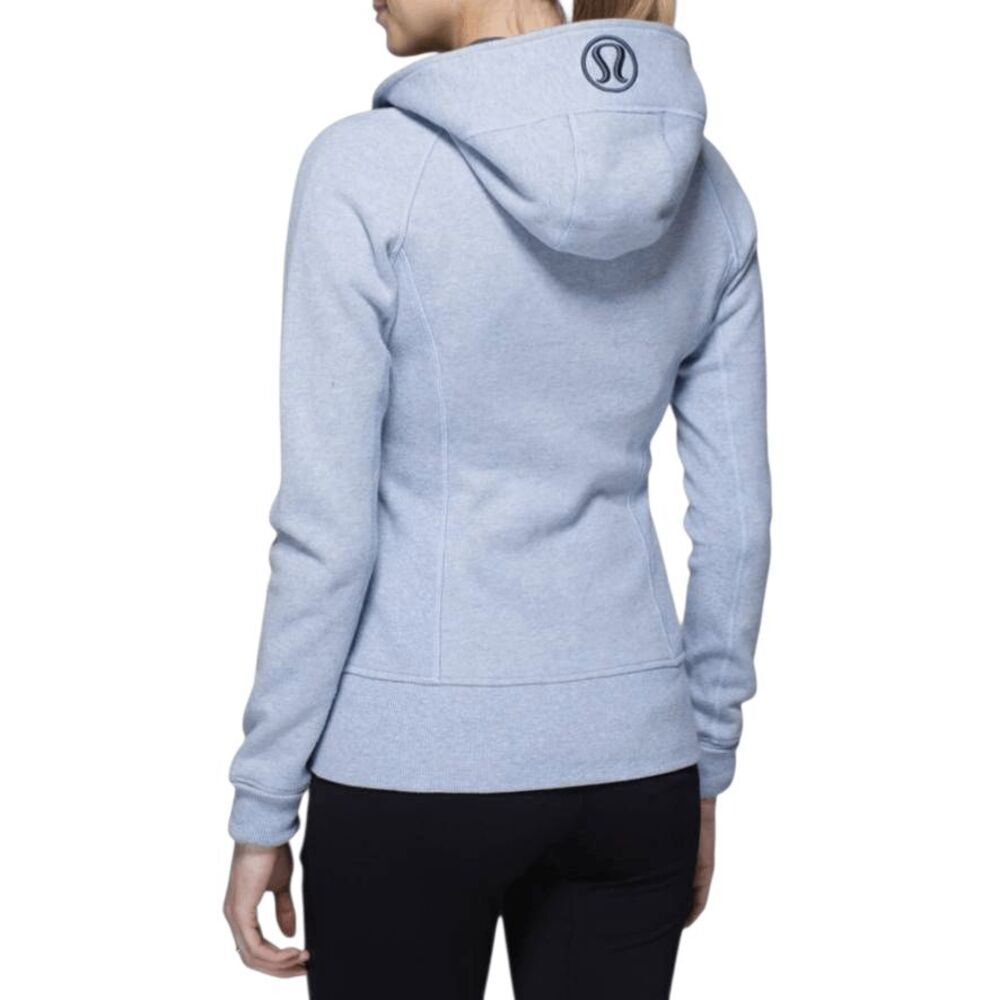 LULULEMON ATHLETICA Scuba Hoodie 'Heatherd Lullaby/Cadet Blue' Size 4